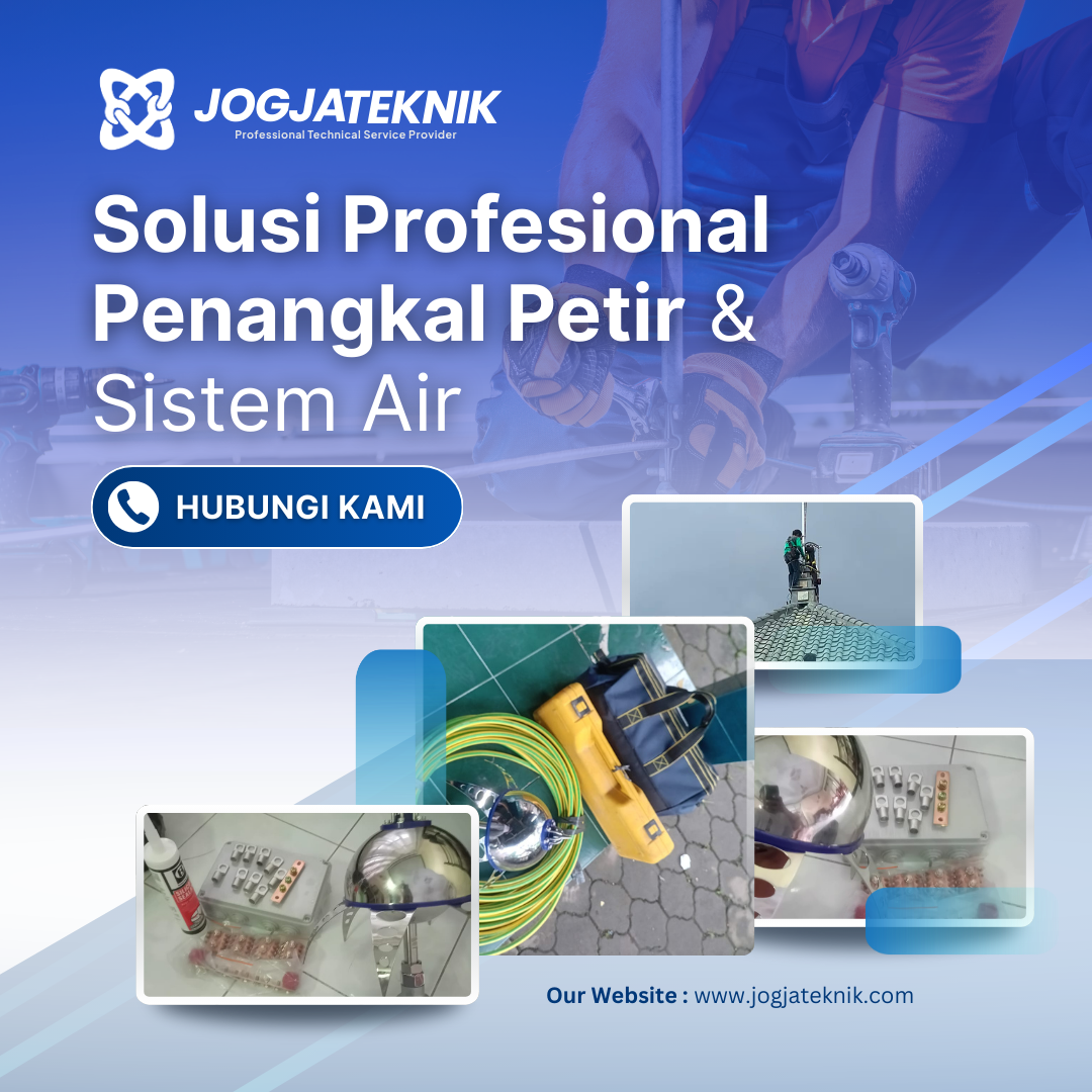 Jasa Penangkal Petir & Pompa Air Yogyakarta | Jogja Teknik